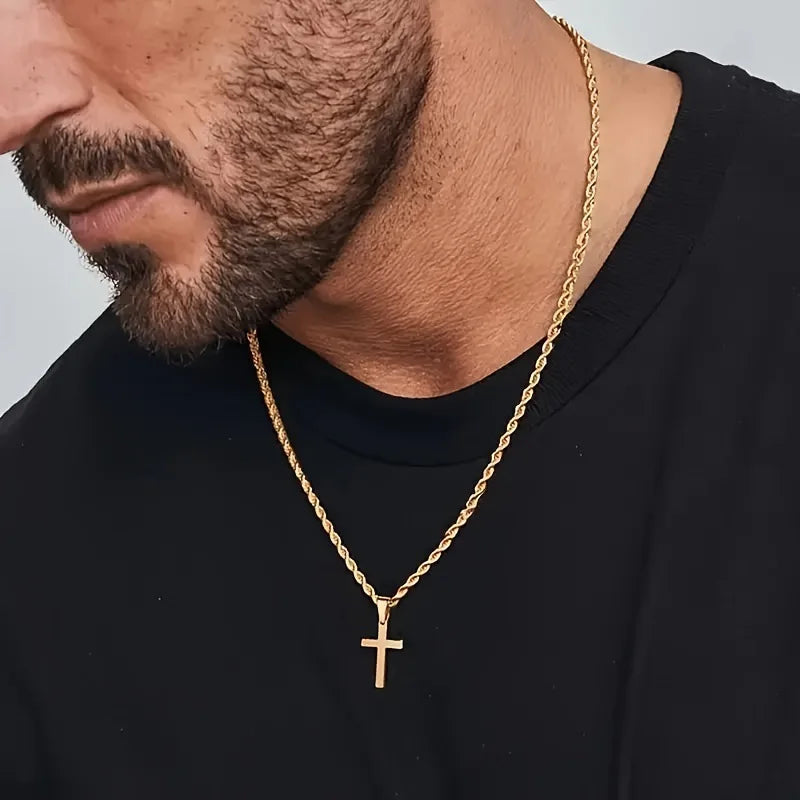 Gold Cross Necklace