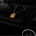 Gold Clover Necklace